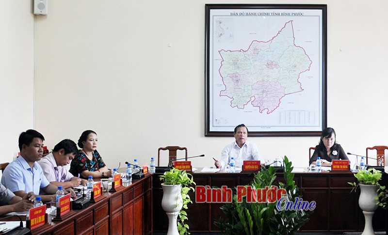 Lãnh đạo tỉnh giải quyết vướng mắc của Công ty Hải Vương
