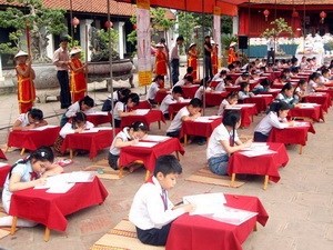 Hội thi “Trạng nguyên nhỏ tuổi”