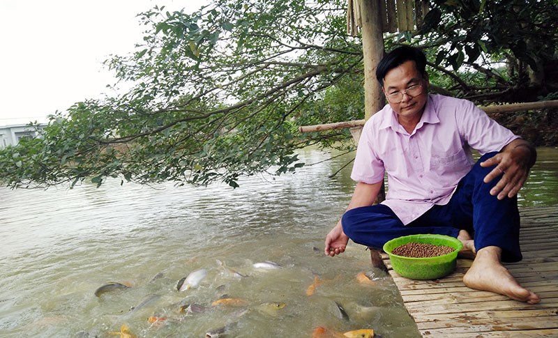 Lãi cao từ nuôi cá nhiều tầng Lãi cao từ nuôi cá nhiều tầng
