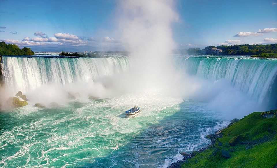 Thác Niagara khác lạ nhìn từ hai phía Mỹ và Canada