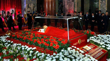 Triều Tiên có thể ướp xác Chủ tịch Kim Jong-il Triều Tiên có thể ướp xác Chủ tịch Kim Jong-il