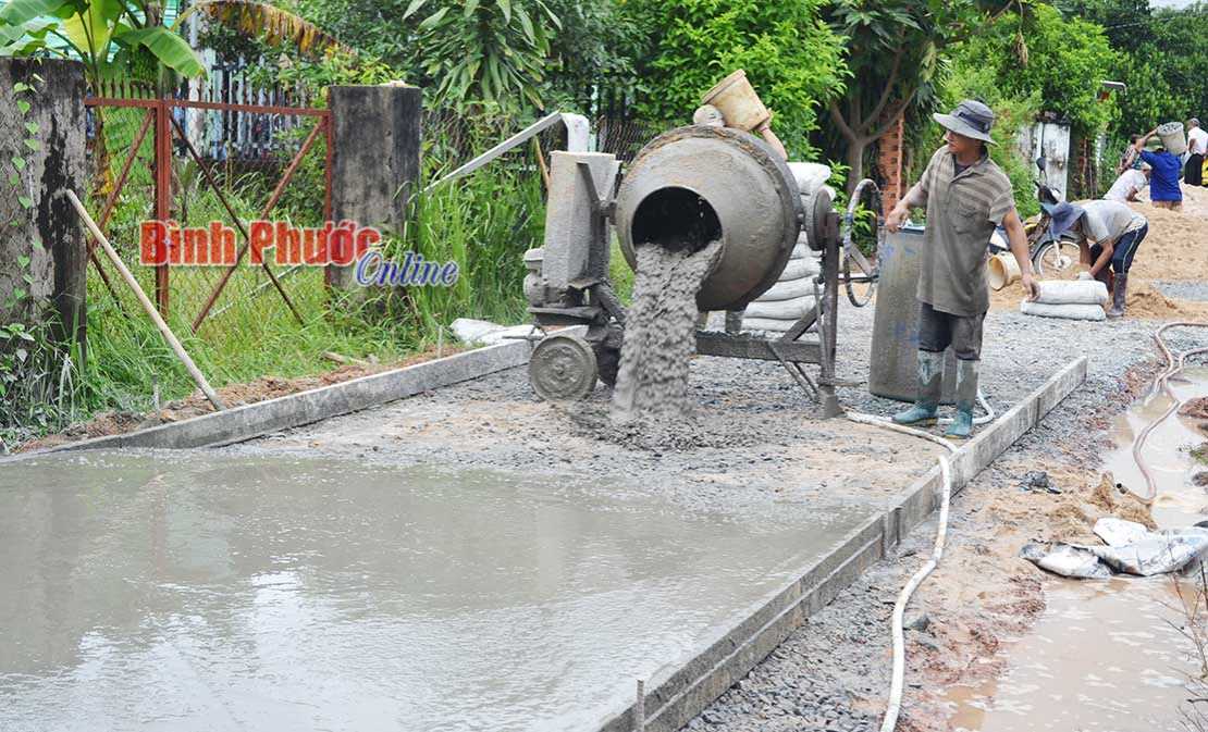 Chơn Thành đạt 5/9 tiêu chí huyện nông thôn mới