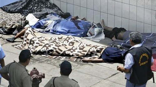 Peru: cháy trung tâm cai nghiện, 26 người chết Peru: cháy trung tâm cai nghiện, 26 người chết
