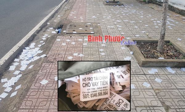 Thu giữ hàng ngàn tờ rơi rao vặt trái phép trong đêm Thu giữ hàng ngàn tờ rơi rao vặt trái phép trong đêm