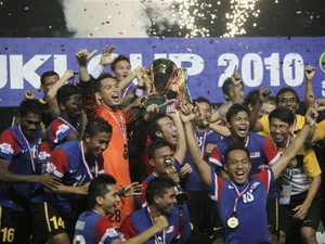 Malaysia lần đầu tiên đăng quang tại AFF Cup Malaysia lần đầu tiên đăng quang tại AFF Cup