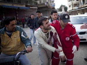 Syria đánh dấu tròn một năm bùng phát bạo loạn Syria đánh dấu tròn một năm bùng phát bạo loạn