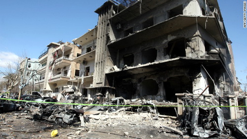 Syria: 2 vụ đánh bom xe, 27 người chết Syria: 2 vụ đánh bom xe, 27 người chết