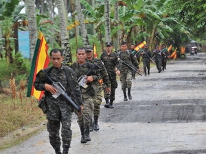 Đụng độ ở Philippines, 270 gia đình phải đi sơ tán Đụng độ ở Philippines, 270 gia đình phải đi sơ tán