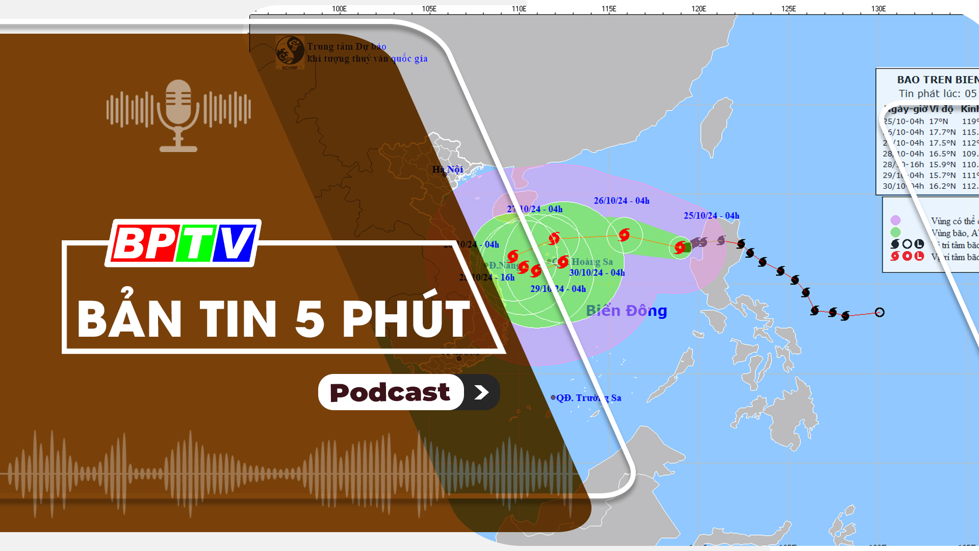5 phút trưa nay 25-10-2024