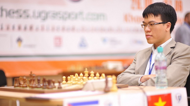 Lê Quang Liêm tiến thêm 4 hạng của FIDE Lê Quang Liêm tiến thêm 4 hạng của FIDE