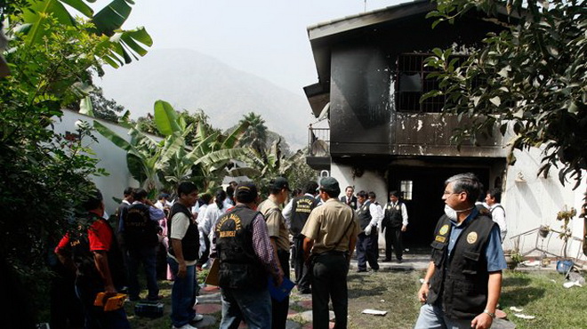 Peru: cháy trung tâm cai nghiện, 14 người chết Peru: cháy trung tâm cai nghiện, 14 người chết