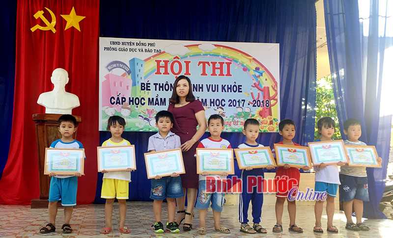 320 trẻ thi “Bé thông minh vui khỏe” 320 trẻ thi “Bé thông minh vui khỏe”