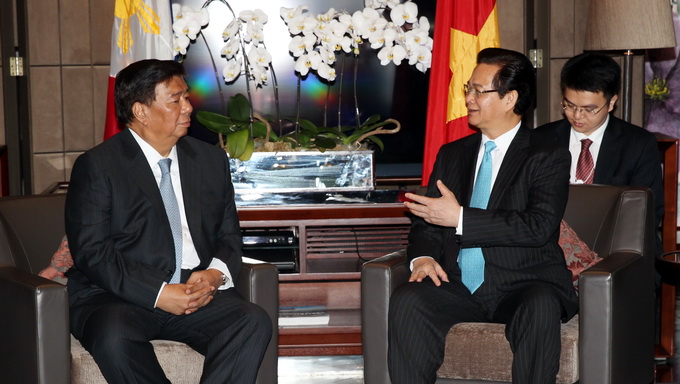 Philippines ủng hộ quan điểm của Việt Nam về biển Đông Philippines ủng hộ quan điểm của Việt Nam về biển Đông