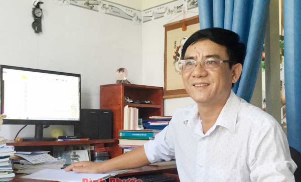 Nhạc sĩ Trần Đức Lâm tâm huyết với nghề