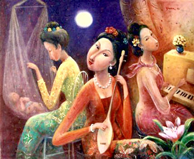 Nữ họa sĩ Việt Nam - thế giới: Hội ngộ mới Nữ họa sĩ Việt Nam - thế giới: Hội ngộ mới