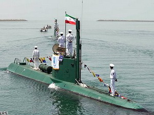 Iran có kế hoạch triển khai tàu ngầm tới biển Caspian