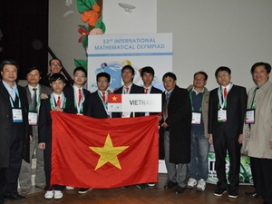 VN giành 1 huy chương vàng Olympic toán quốc tế