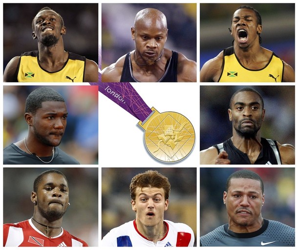Usain Bolt và cuộc chiến khốc liệt ở đường chạy 100m