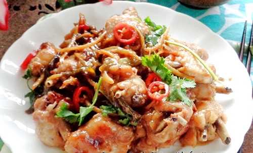 Đậm đà, trôi cơm với gà xào gừng