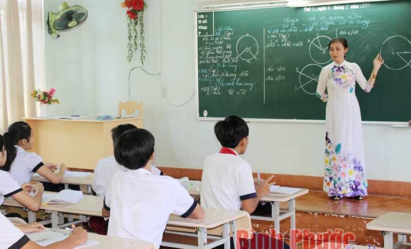 Trường THCS Phước Tín vượt khó “trồng người” Trường THCS Phước Tín vượt khó “trồng người”