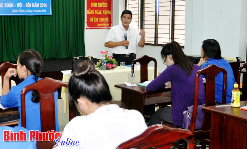 80 học viên được bồi dưỡng công tác đoàn 80 học viên được bồi dưỡng công tác đoàn