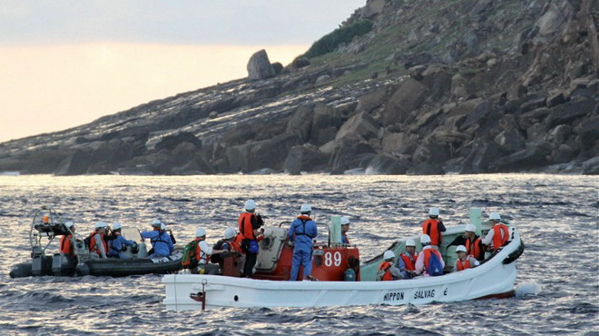 Sáu tàu Trung Quốc vào vùng biển Senkaku Sáu tàu Trung Quốc vào vùng biển Senkaku