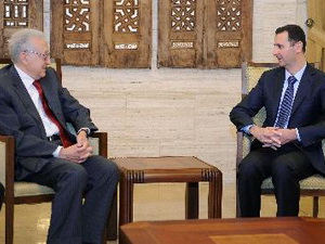 Tổng thống Syria hội đàm với Đặc phái viên Brahimi