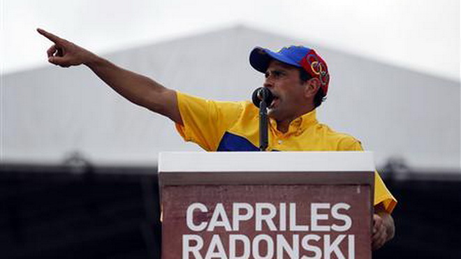 Venezuela: phe đối lập biểu tình rầm rộ Venezuela: phe đối lập biểu tình rầm rộ