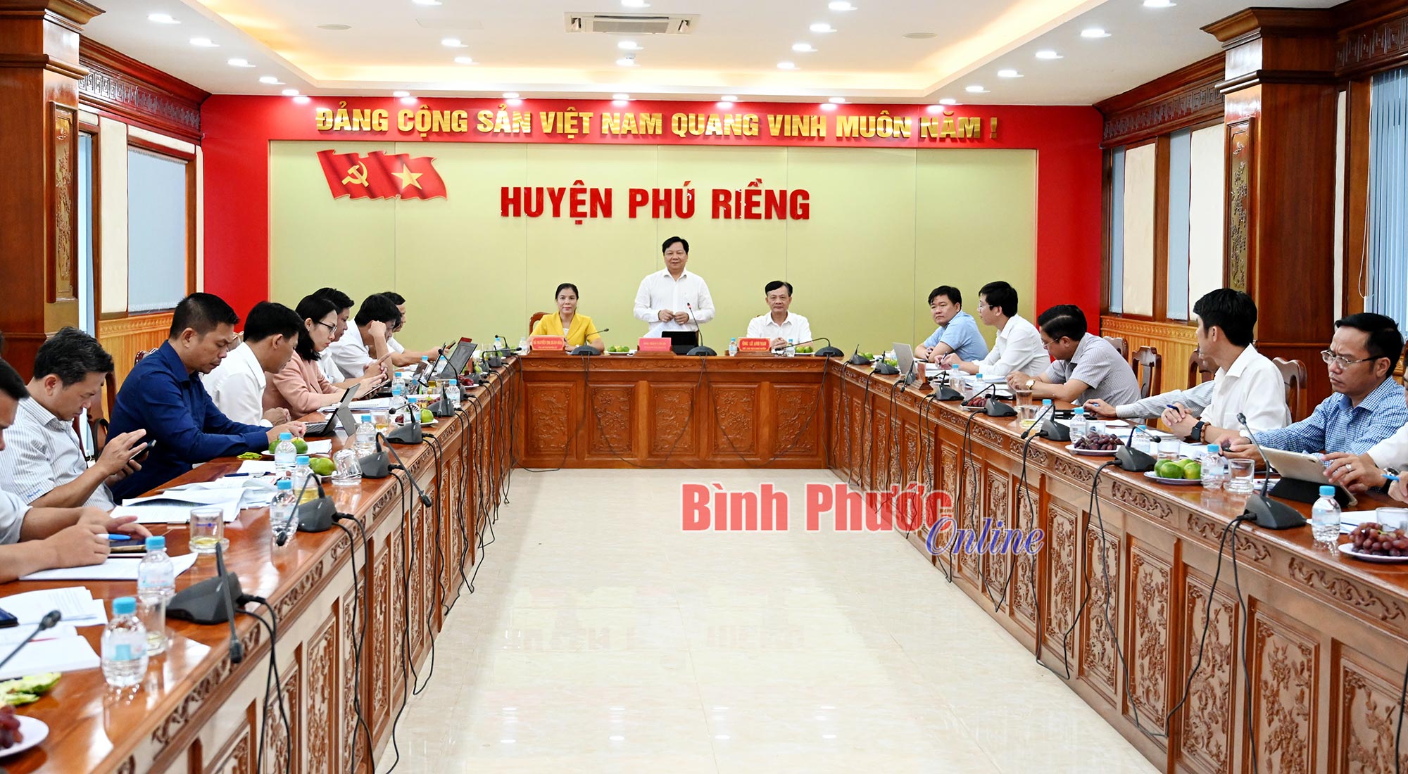 8 tháng, huyện Phú Riềng thu ngân sách đạt 62,57% 8 tháng, huyện Phú Riềng thu ngân sách đạt 62,57%