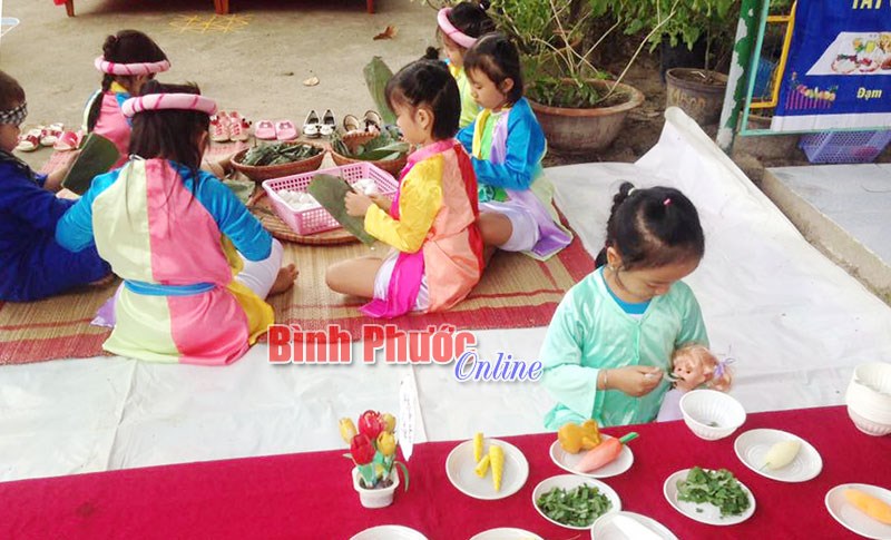 Trường mầm non Minh Hưng A với mô hình kỹ năng giao tiếp