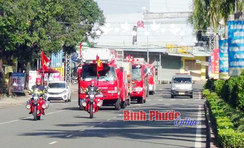 Ra quân Tháng an toàn phòng cháy, chữa cháy năm 2018 Ra quân Tháng an toàn phòng cháy, chữa cháy năm 2018