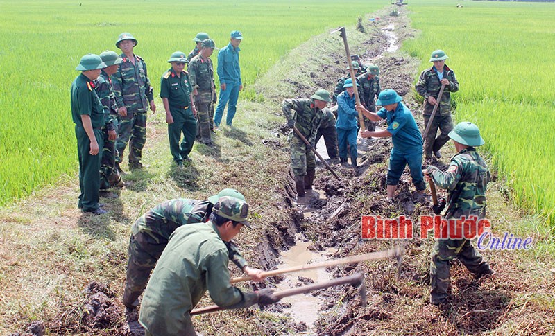 Binh đoàn 16 phối hợp xây dựng nông thôn mới Binh đoàn 16 phối hợp xây dựng nông thôn mới