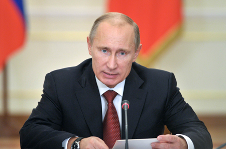 Uy tín của Tổng thống Putin tăng mạnh Uy tín của Tổng thống Putin tăng mạnh