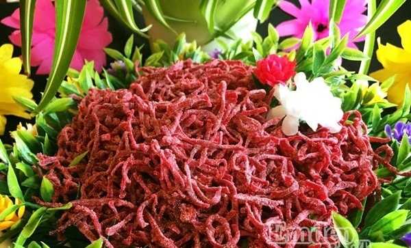 Học làm mứt củ dền mới lạ, ngon tuyệt cho Tết này