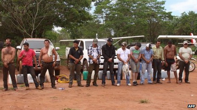Paraguay tịch thu 1,7 tấn cocaine Paraguay tịch thu 1,7 tấn cocaine