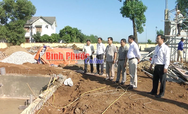 Đồng Xoài: Nhiều công trình đưa vào sử dụng trước tết Nguyên đán Đồng Xoài: Nhiều công trình đưa vào sử dụng trước tết Nguyên đán