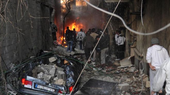 Syria: đánh bom liên hoàn, 34 người chết Syria: đánh bom liên hoàn, 34 người chết