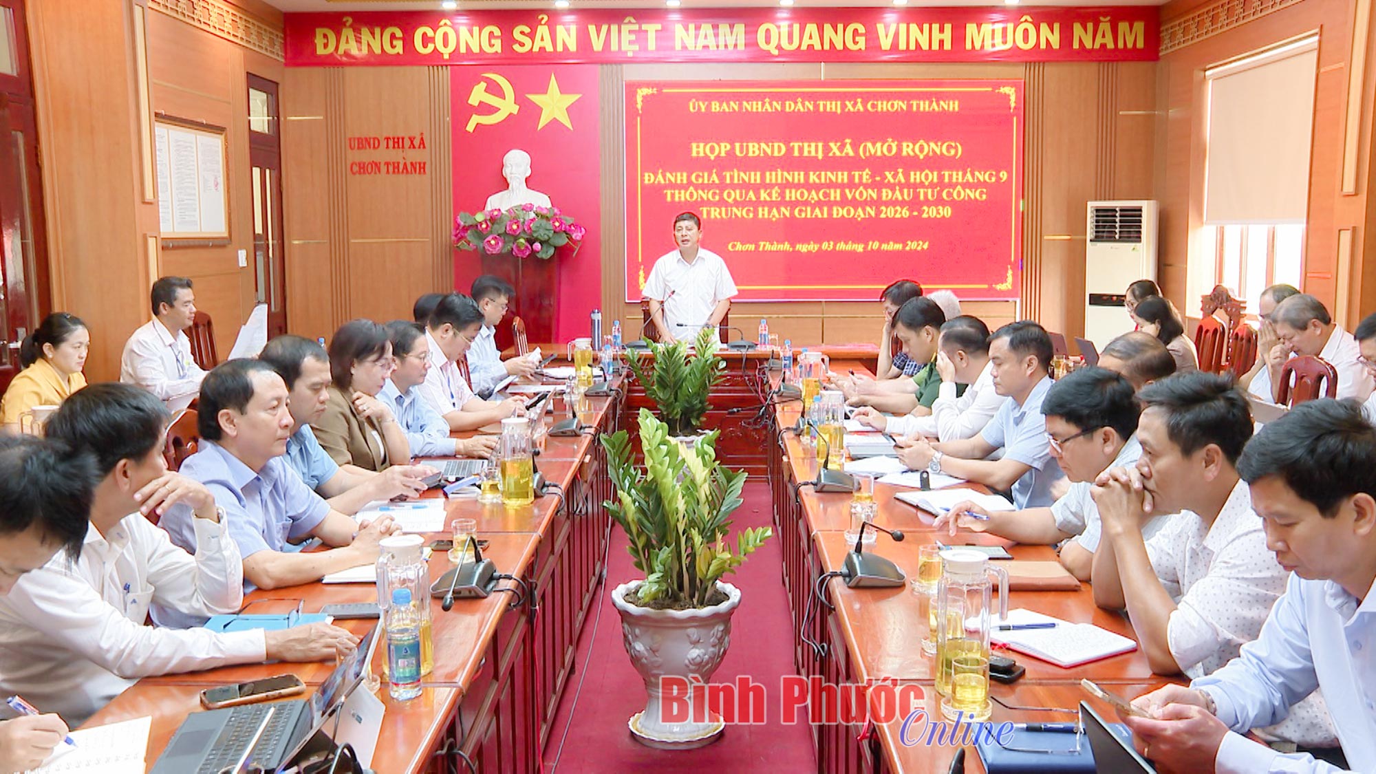 9 tháng, Chơn Thành thu ngân sách đạt 67,7%