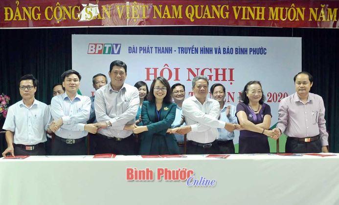BPTV ký kết hợp tác tuyên truyền năm 2020