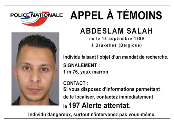 Kẻ chủ mưu vụ khủng bố Paris từng ẩn nấp trong bụi rậm suốt 4 ngày