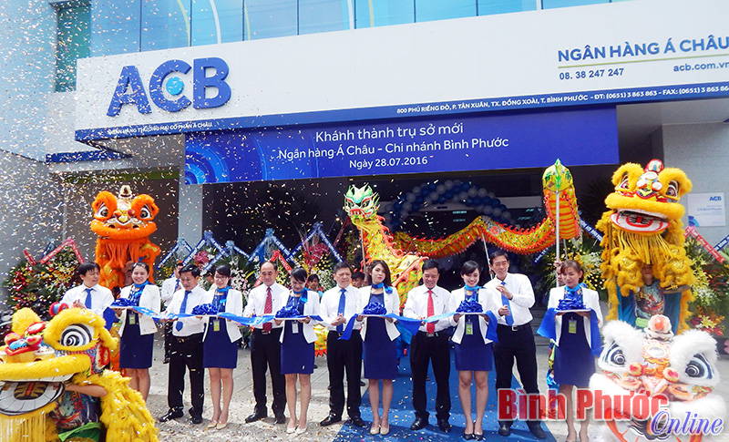 ACB Bình Phước khánh thành trụ sở mới ACB Bình Phước khánh thành trụ sở mới