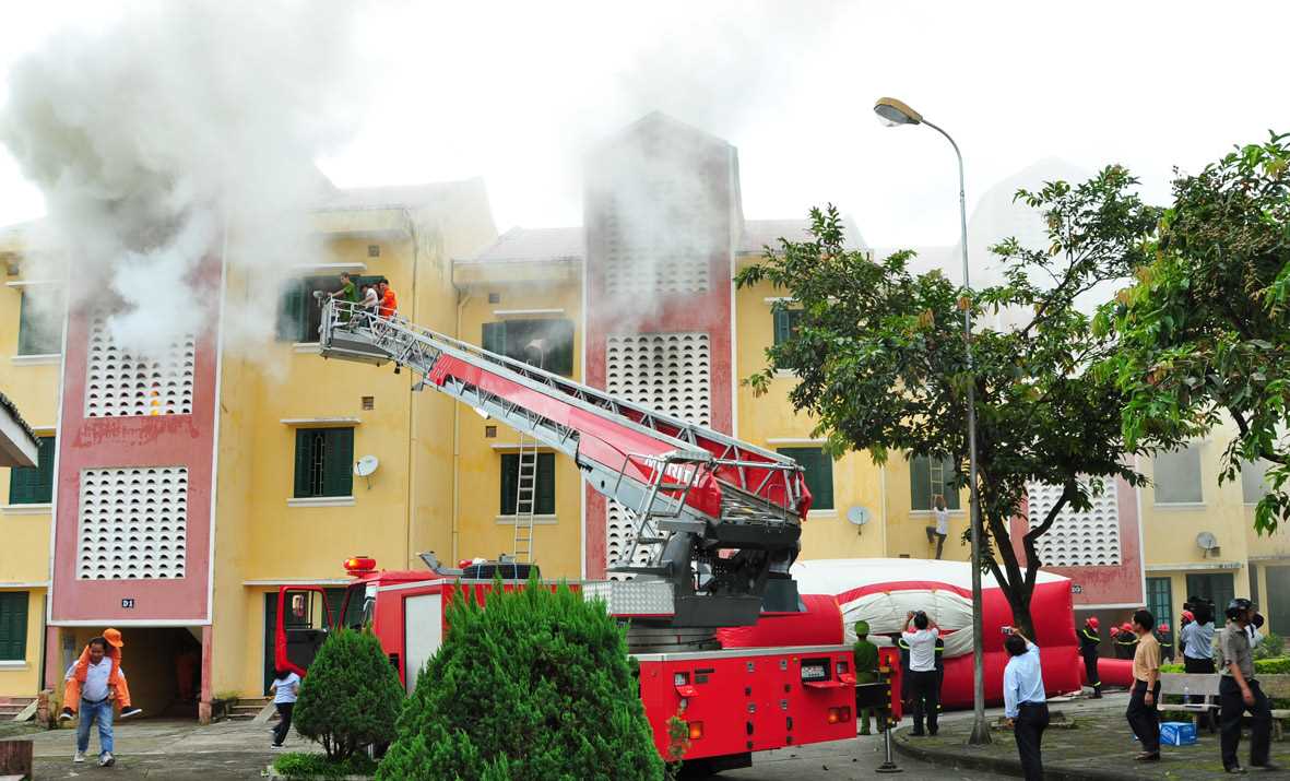Thực hiện Tháng an toàn phòng cháy, chữa cháy