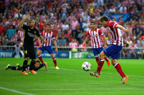 Hạ Barcelona, Atletico Madrid hiên ngang vào bán kết Hạ Barcelona, Atletico Madrid hiên ngang vào bán kết