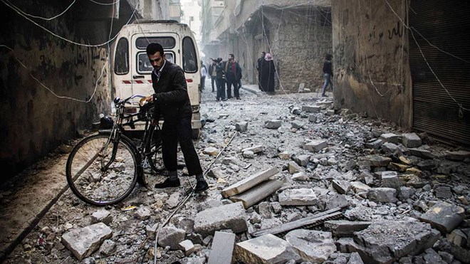 Đánh bom liên hoàn ở thủ đô Syria, hàng trăm người thương vong Đánh bom liên hoàn ở thủ đô Syria, hàng trăm người thương vong