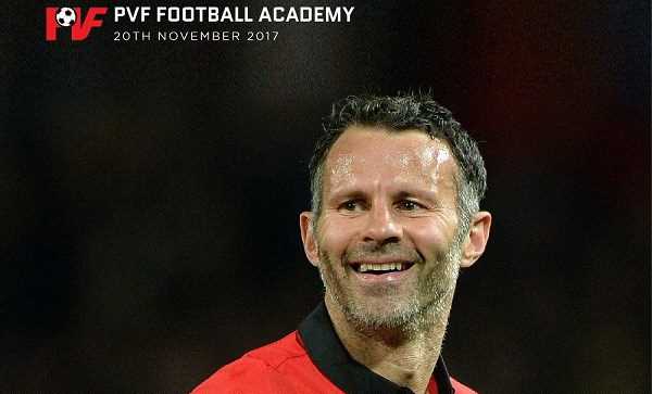 Ryan Giggs làm Giám đốc bóng đá Trung tâm Đào tạo bóng đá trẻ Vingroup Ryan Giggs làm Giám đốc bóng đá Trung tâm Đào tạo bóng đá trẻ Vingroup