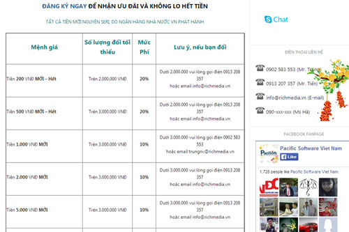‘Khát’ tiền lì xì mệnh giá 20.000 - 50.000 đồng