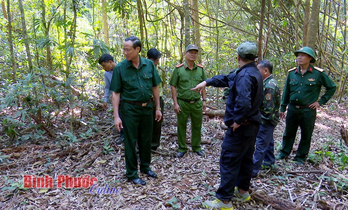 Bù Gia Mập: Kiểm tra công tác phòng cháy, chữa cháy rừng Bù Gia Mập: Kiểm tra công tác phòng cháy, chữa cháy rừng