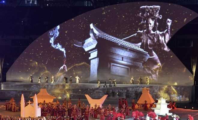 Lễ khai mạc Asian Para Games 2018 hoành tráng và giàu cảm xúc