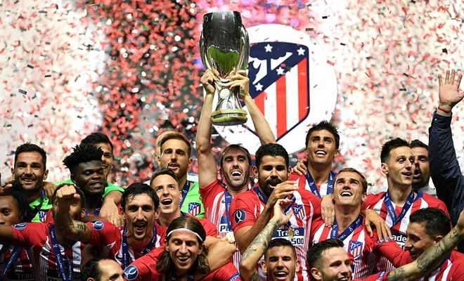 Hạ Real Madrid sau 120 phút, Atletico lần thứ 3 lên đỉnh châu Âu