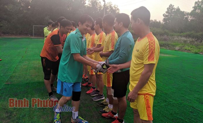 Giao lưu bóng đá chào mừng Đại hội Đảng bộ BPTV Giao lưu bóng đá chào mừng Đại hội Đảng bộ BPTV
